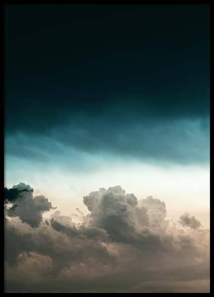 Sunset Storm Poster in der Gruppe Poster / Naturmotive bei Desenio AB (10084)