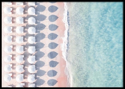 White Umbrellas Poster in de groep Posters / Natuurmotieven bij Desenio AB (10632)