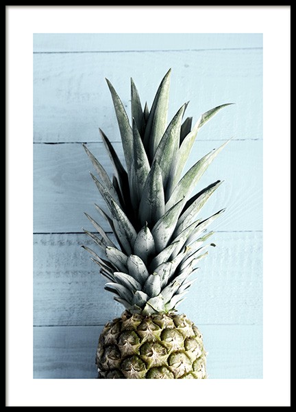 Pineapple Top Poster in der Gruppe Poster / Küchenposter bei Desenio AB (10660)