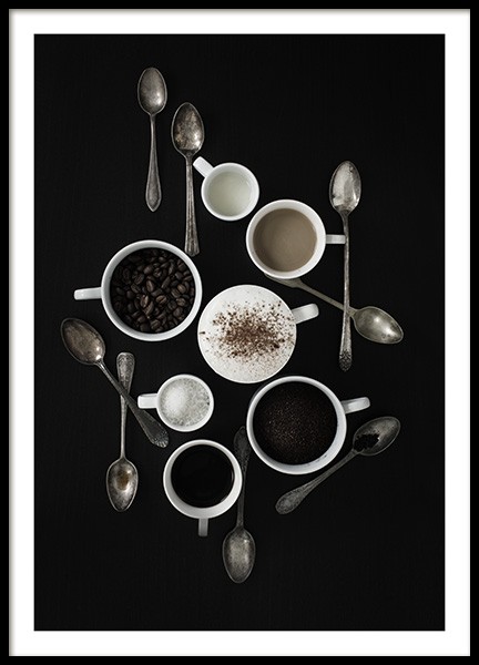 Coffee Still Life Poster in der Gruppe Poster / K�chenposter bei Desenio AB (10823)