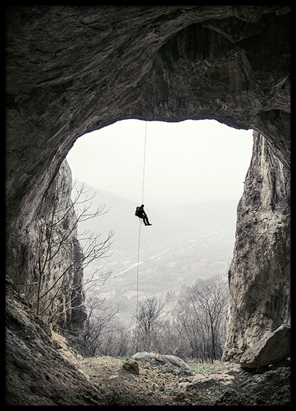 Mountain Climber Affiche dans le groupe Affiches / Nature chez Desenio AB (11114)