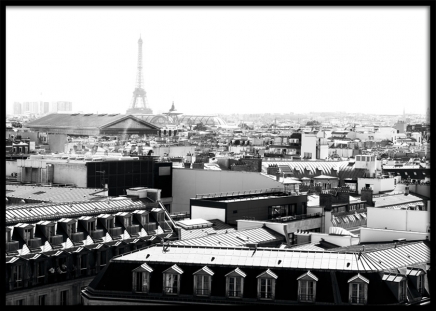 Paris View Affiche dans le groupe Studio Collections / Studio Cosmopolitan chez Desenio AB (11332)