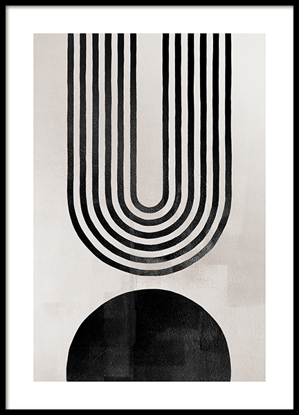 Berlin Arches No2 Poster in de groep Posters / Kunst bij Desenio AB (13293)