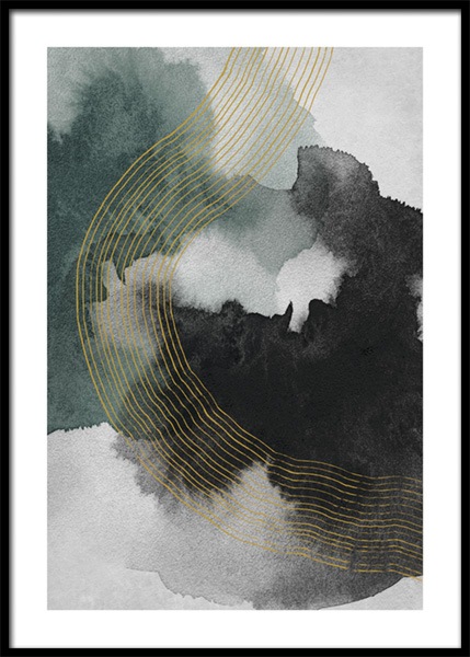 Ash and Moss No2 Affiche dans le groupe Affiches / Art / Art abstrait chez Desenio AB (14918)