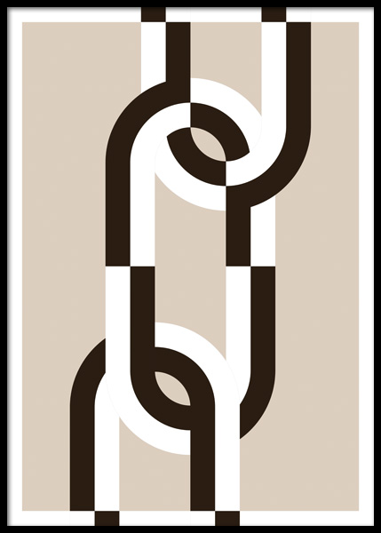 Chain Poster in de groep Posters / Illustraties bij Desenio AB (14921)