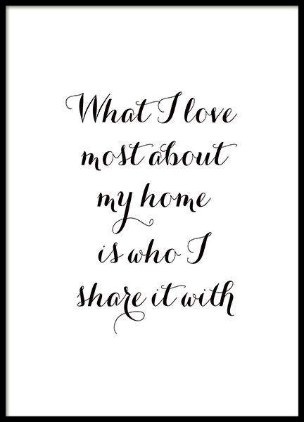 Posters de décoration et affiches à texte avec beaux motifs et textes