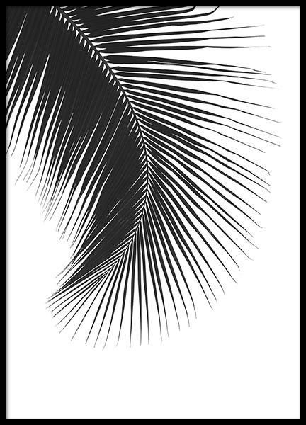 Prints en posters met planten en moderne poster met bladeren