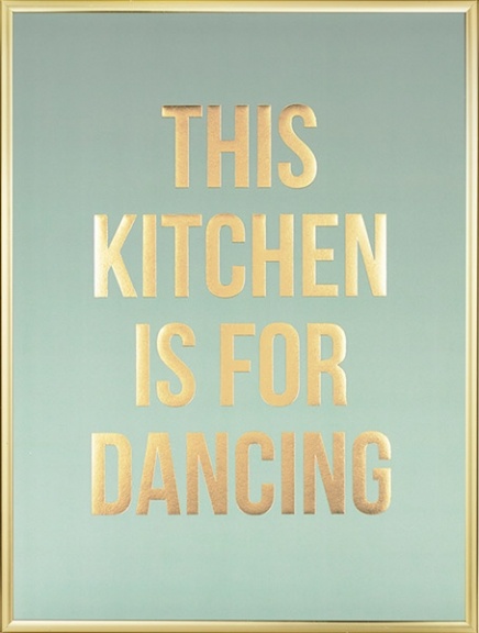 Dancing Gold, Posters in de groep Posters / Goud en zilver bij Desenio AB (8530)