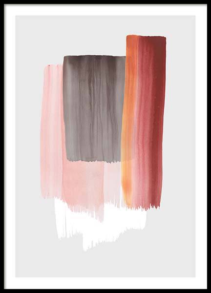 Color Strokes No2 Affishe dans le groupe Affiches / Art chez Desenio AB (8951)