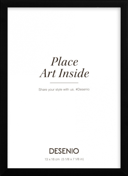 Metallrahmen schwarz, 13x18