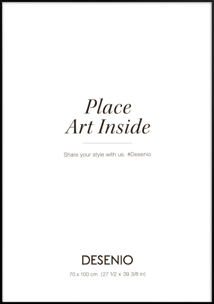 Cadre en métal noir, 70x100