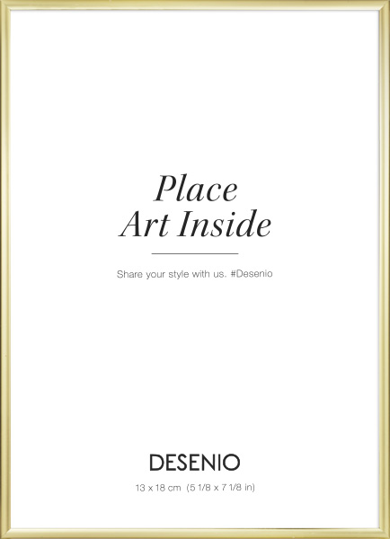 Cadre en or, 13x18