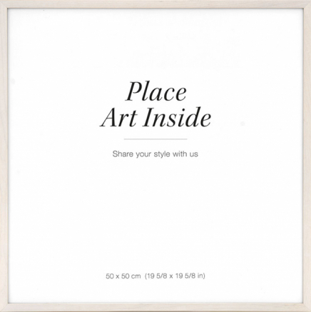 Cadre en bois clair, 50x50