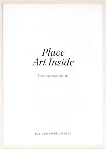 Houten lijst licht, 50x70