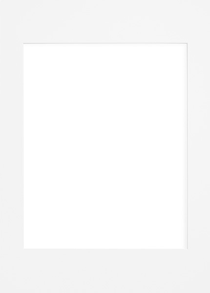 Passepartout weiß, 50x70