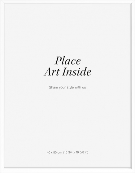 Wissellijst wit, 40x50