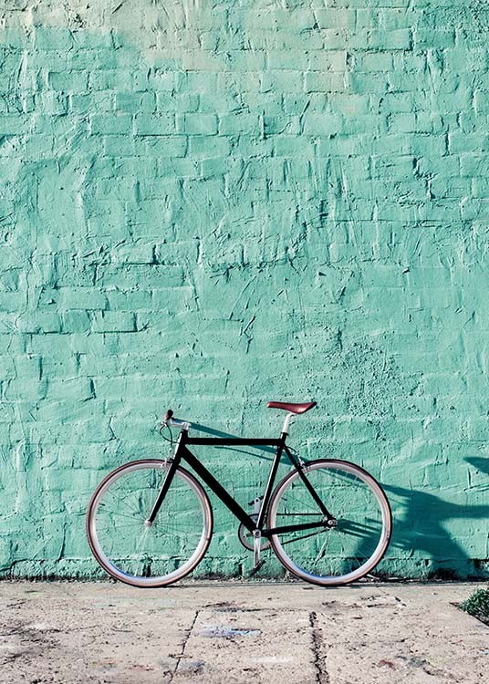 Mint Bike Affiche / Photographie chez Desenio AB (10043)