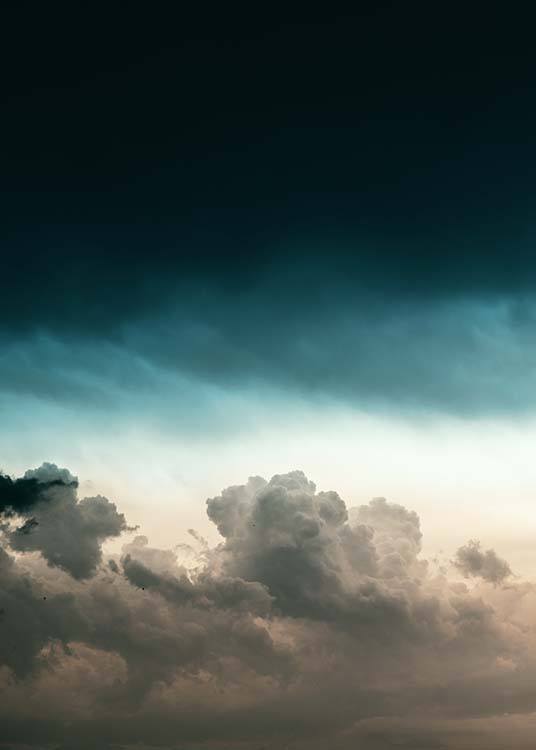 Sunset Storm Poster / Natuurmotieven bij Desenio AB (10084)