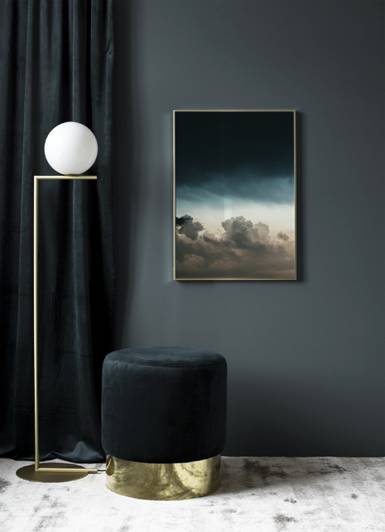 Sunset Storm Poster / Natuurmotieven bij Desenio AB (10084)