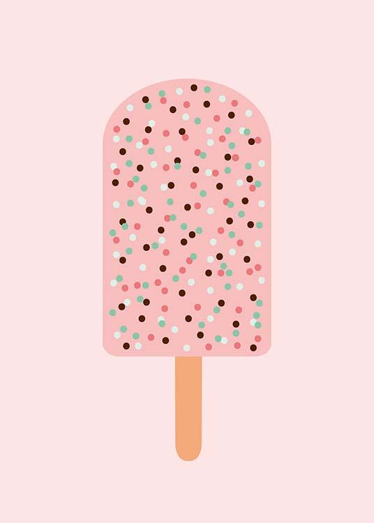 Sprinkle Ice Cream Poster