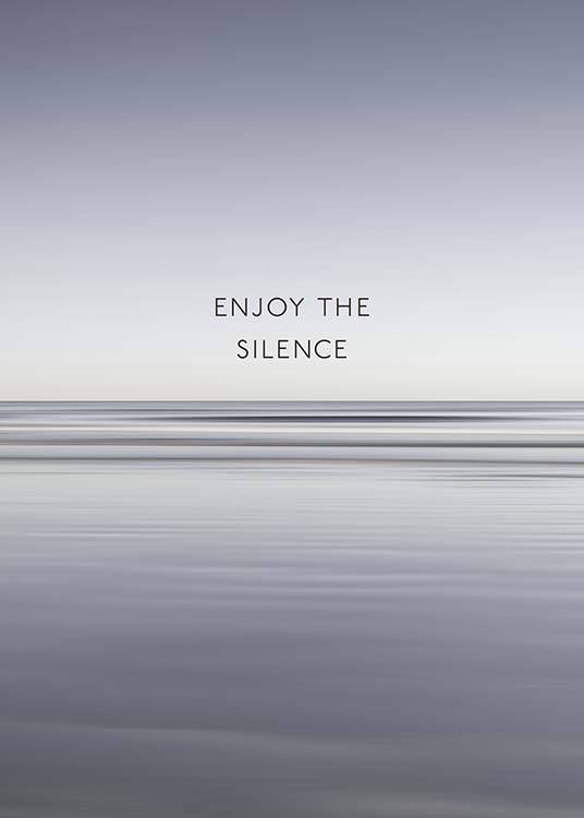 Enjoy The Silence Poster / Natuurmotieven bij Desenio AB (10300)