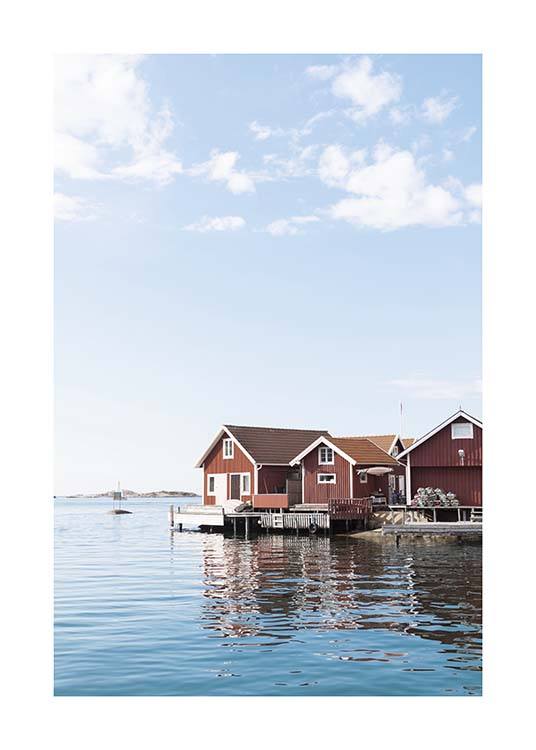 Hunnebostrand Poster