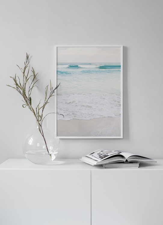 Dreamy Pastel Beach No1 Poster / Tropisch bei Desenio AB (10630)