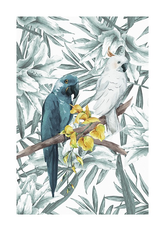 Tropical Bird No3 Poster / Tiere bei Desenio AB (10650)