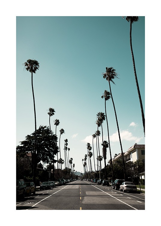 Street of Los Angeles Poster / 50x70 cm bij Desenio AB (10785)