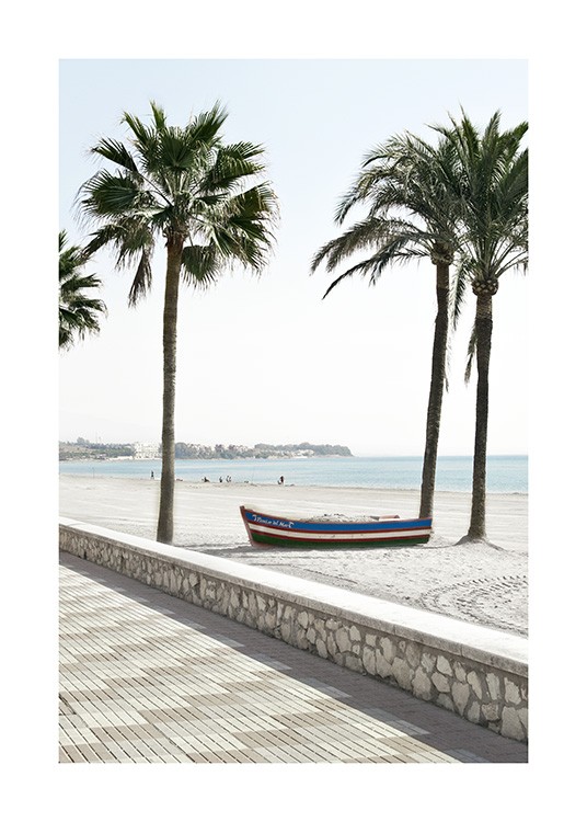 Costa del Sol Beach Affiche / Tropical chez Desenio AB (10889)