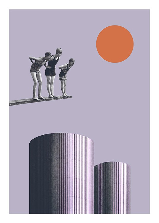 Summer Time Fun Poster / Kunstdrucke bei Desenio AB (11076)