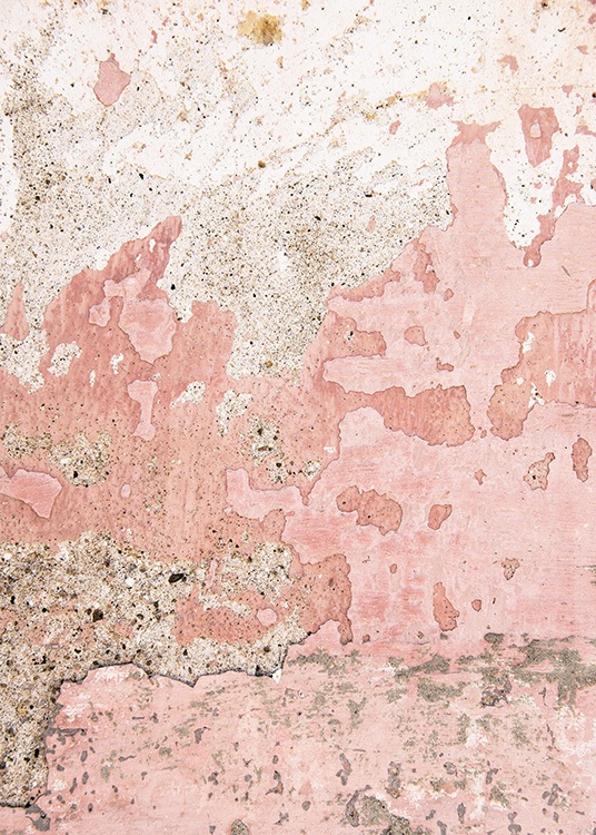 Old Pink Wall Poster / Fotografien bei Desenio AB (11243)