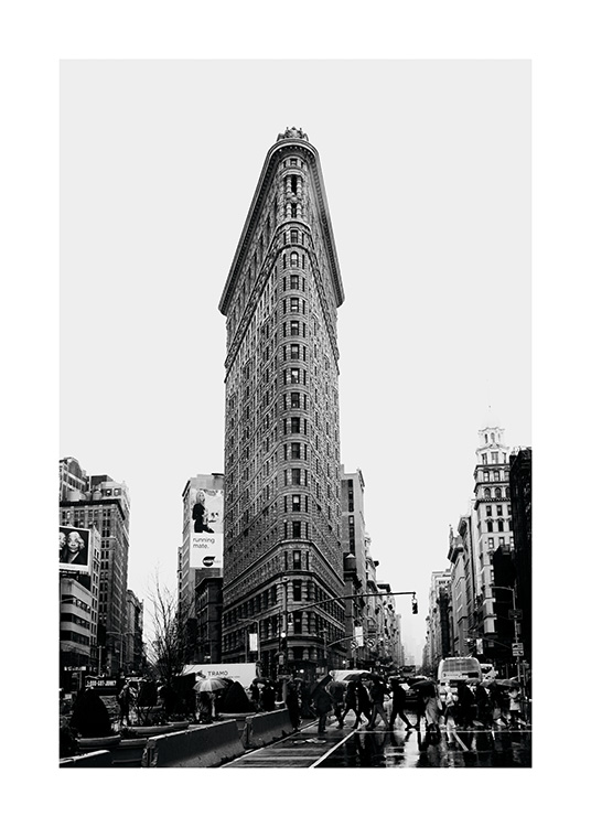 Flatiron Streets Poster