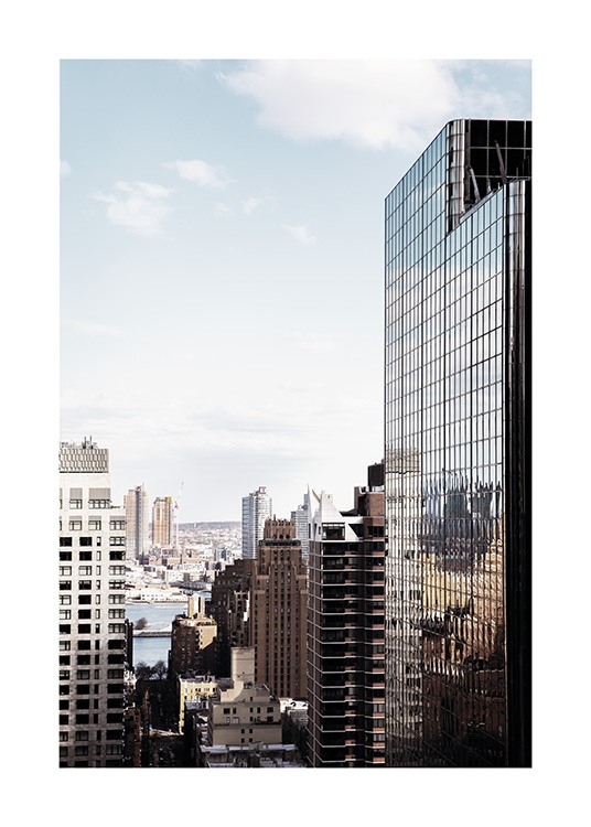 NYC Skyscraper Poster / Fotografien bei Desenio AB (11325)