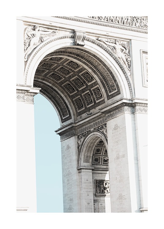 Arc de Triomphe Detail Poster / Fotografien bei Desenio AB (11335)