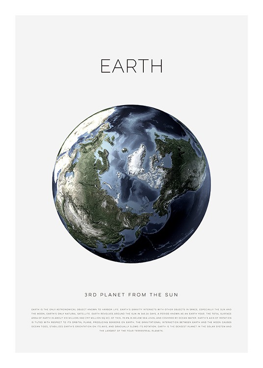 Planet Earth Affiche