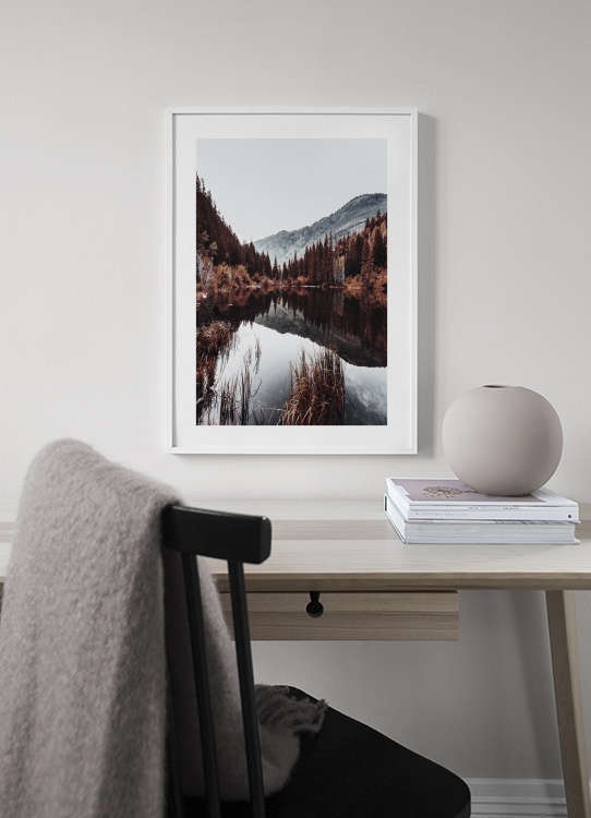 Autumn Lake Poster / Naturmotive bei Desenio AB (11584)