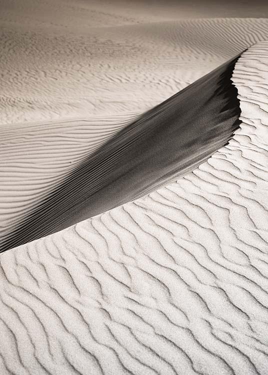 Sand Dune Landscape Affiche