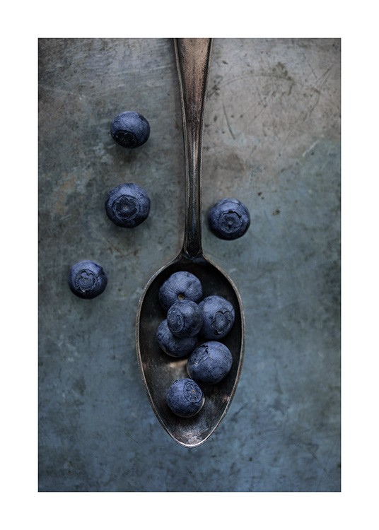 Sweet Blueberries Poster / Keuken posters bij Desenio AB (11833)