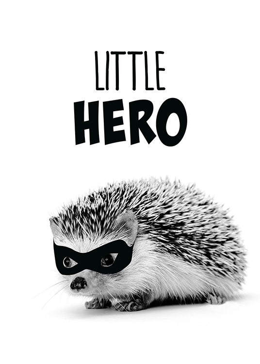 Little Hero Affiche / Posters pour enfants chez Desenio AB (11907)