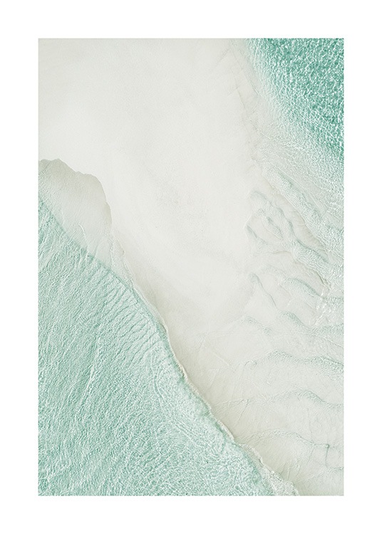 Beach Aerial Affiche / Nature chez Desenio AB (12272)
