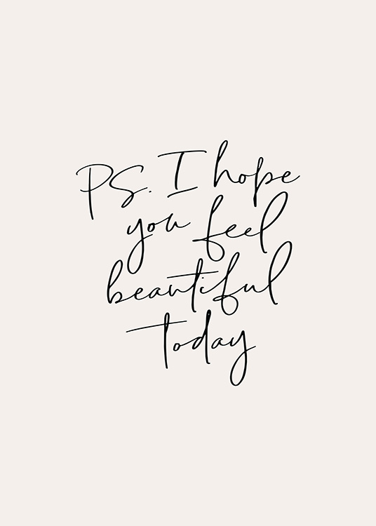 Feel Beautiful Affiche