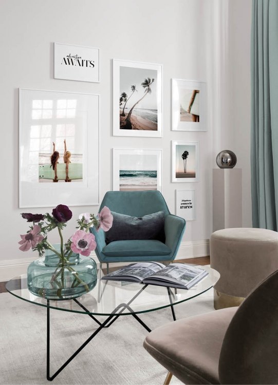 Coconut Palm Trees Poster / Tropisch bei Desenio AB (12647)