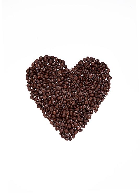 Coffee Heart Affiche