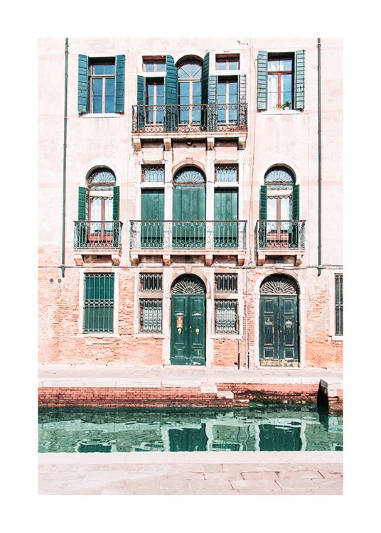 Venice Facade Affiche