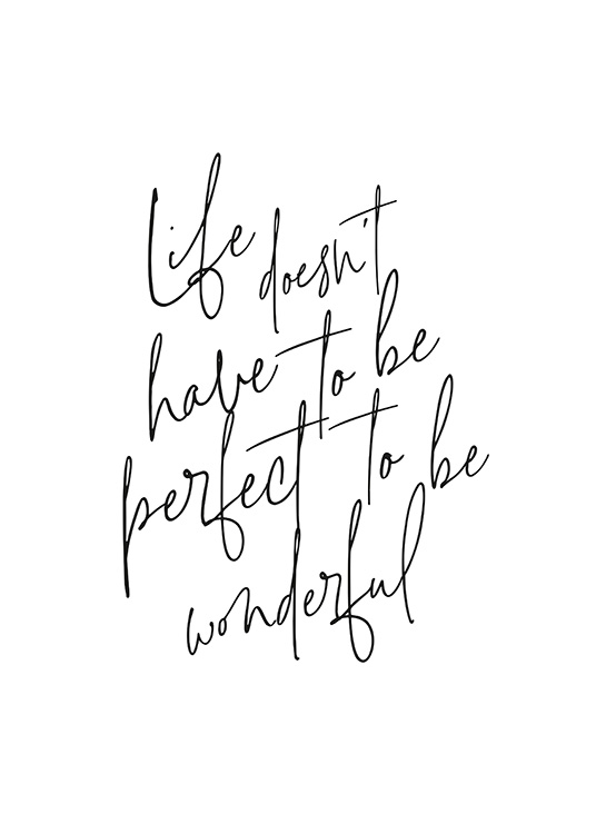 To Be Wonderful Affiche