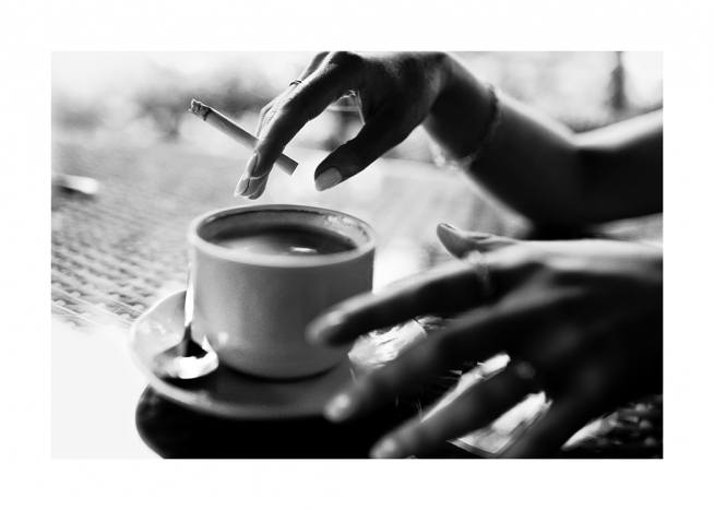 Coffee and Cigarette Affiche