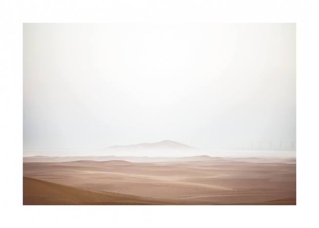 Riyadh Desert Affiche