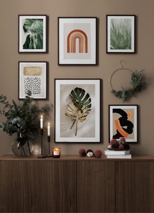 Gold Monstera No1 Affiche / Monsteras chez Desenio AB (13667)