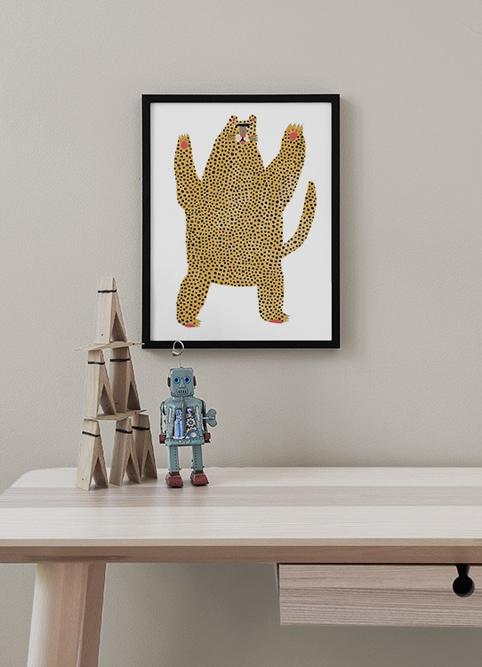 Cheetah Pal Poster / Tierzeichnungen bei Desenio AB (13941)